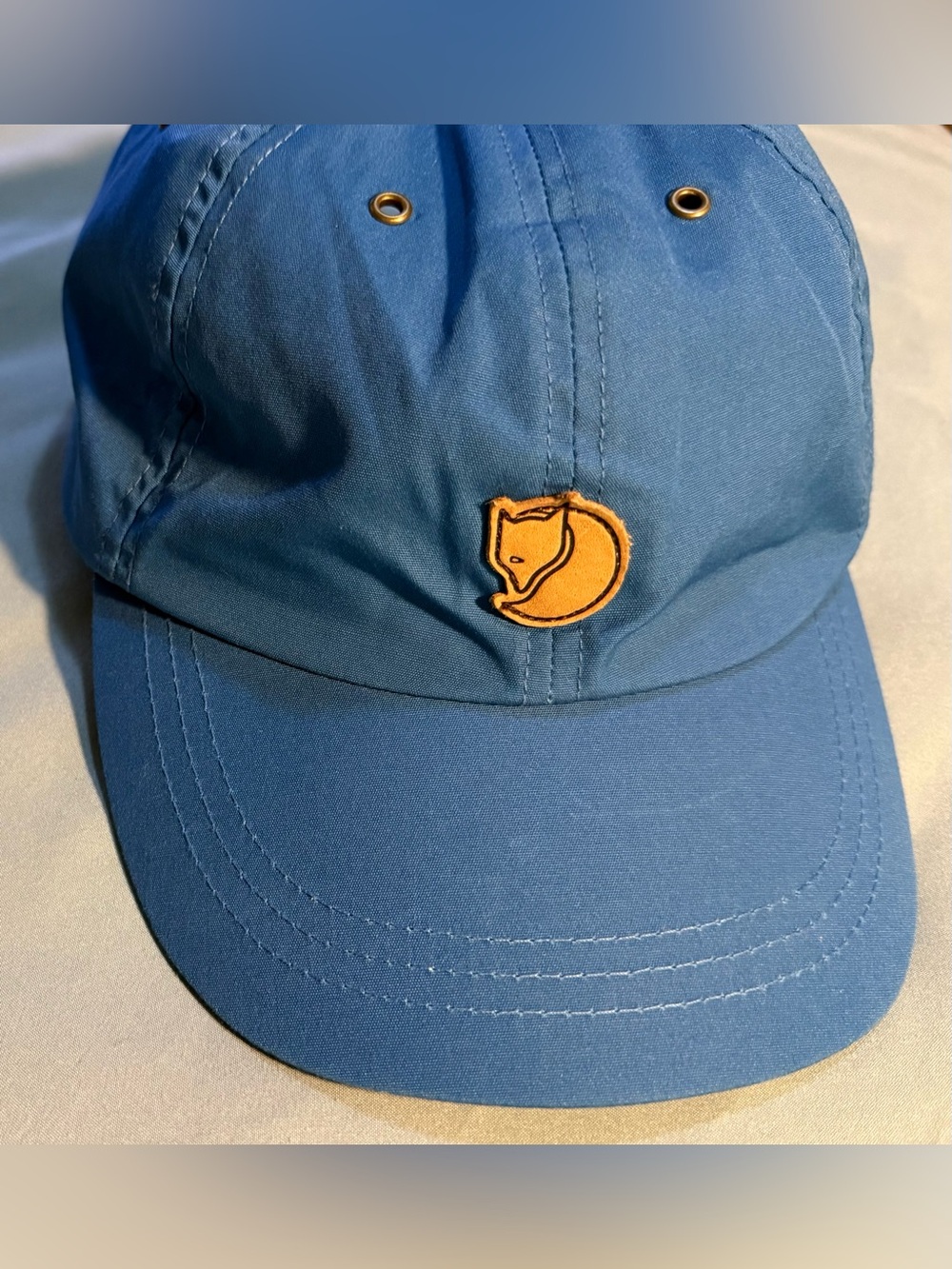 Fjallraven Helago 77357 Blue Polyester Mens L - XL Strap Back Cap Hat